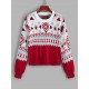 Crewneck Geo Graphic Xmas Sweater