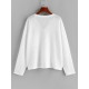 Drop Shoulder Chest Pocket Slouchy Knitwear