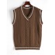 Cable Knit Cricket Sweater Vest